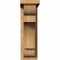 Ekena Millwork New Brighton Smooth Corbel w/Backplate, Western Red Cedar, 5 1/2"W x 14"D x 18"H COR06X14X18NEB01SWR - alternate 3